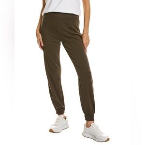 Brown cotton joggers
